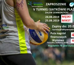 V Turniej Siatkówki Plażowej